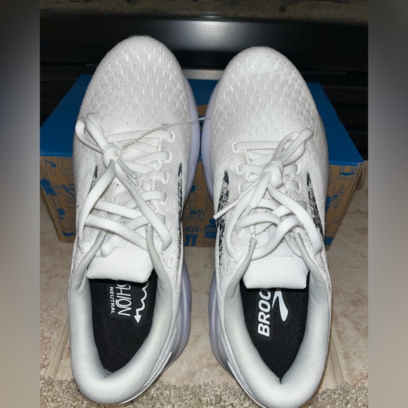 Size 7 - Brooks Ghost 16 White Oyster Lava W 🔥BRAND NEW🔥 NO BOX - Picture 4 of 7